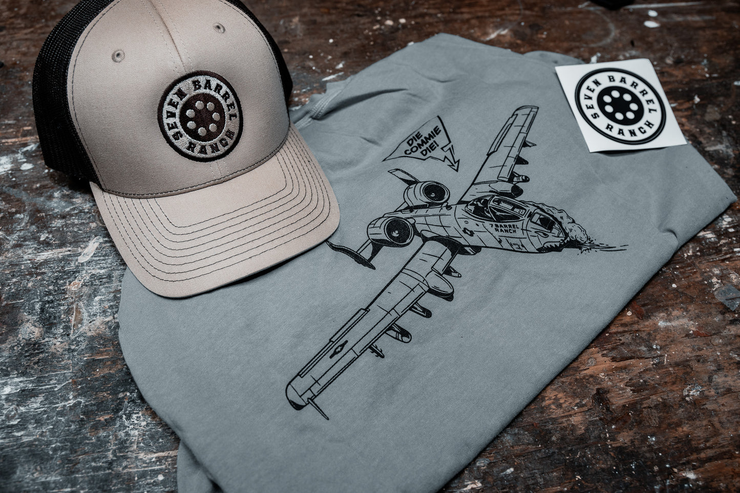 D-C-D T-Shirt - Granite