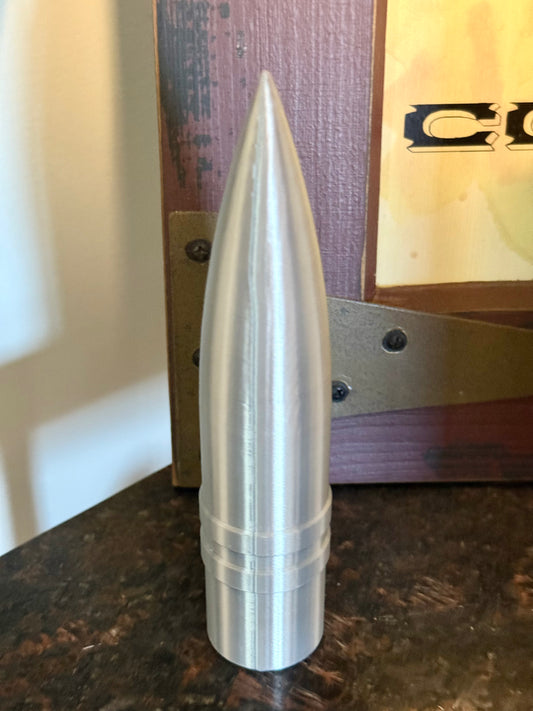 3D-printed Plastic Bullet (non-functional)