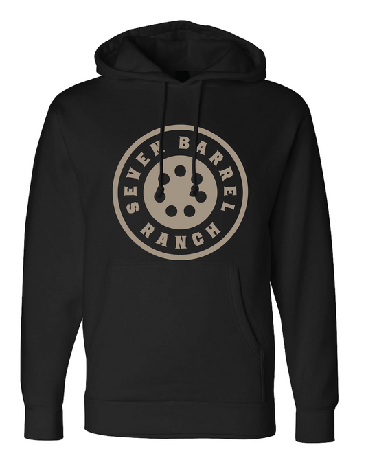 7 Barrel Ranch Hoodie - Black