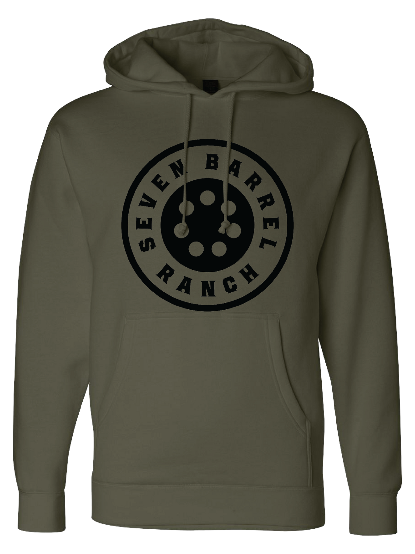 7 Barrel Ranch Hoodie - Olive