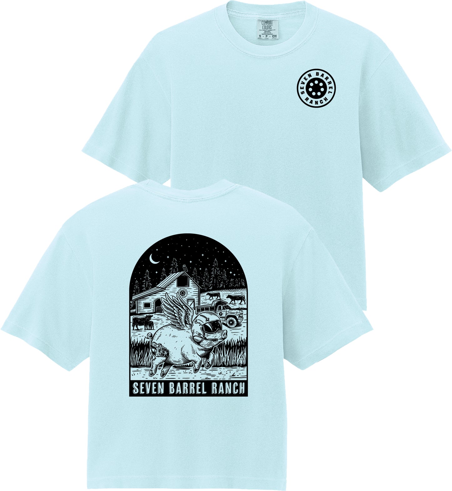 Women's World Famous Flying CowPig T-Shirt