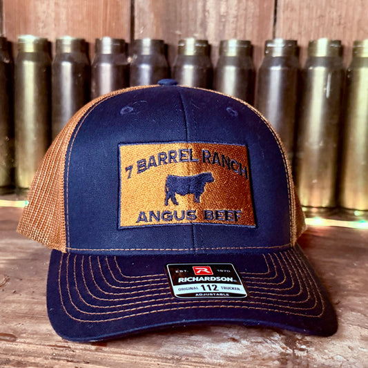 7 Barrel Ranch Angus Beef Trucker Hat