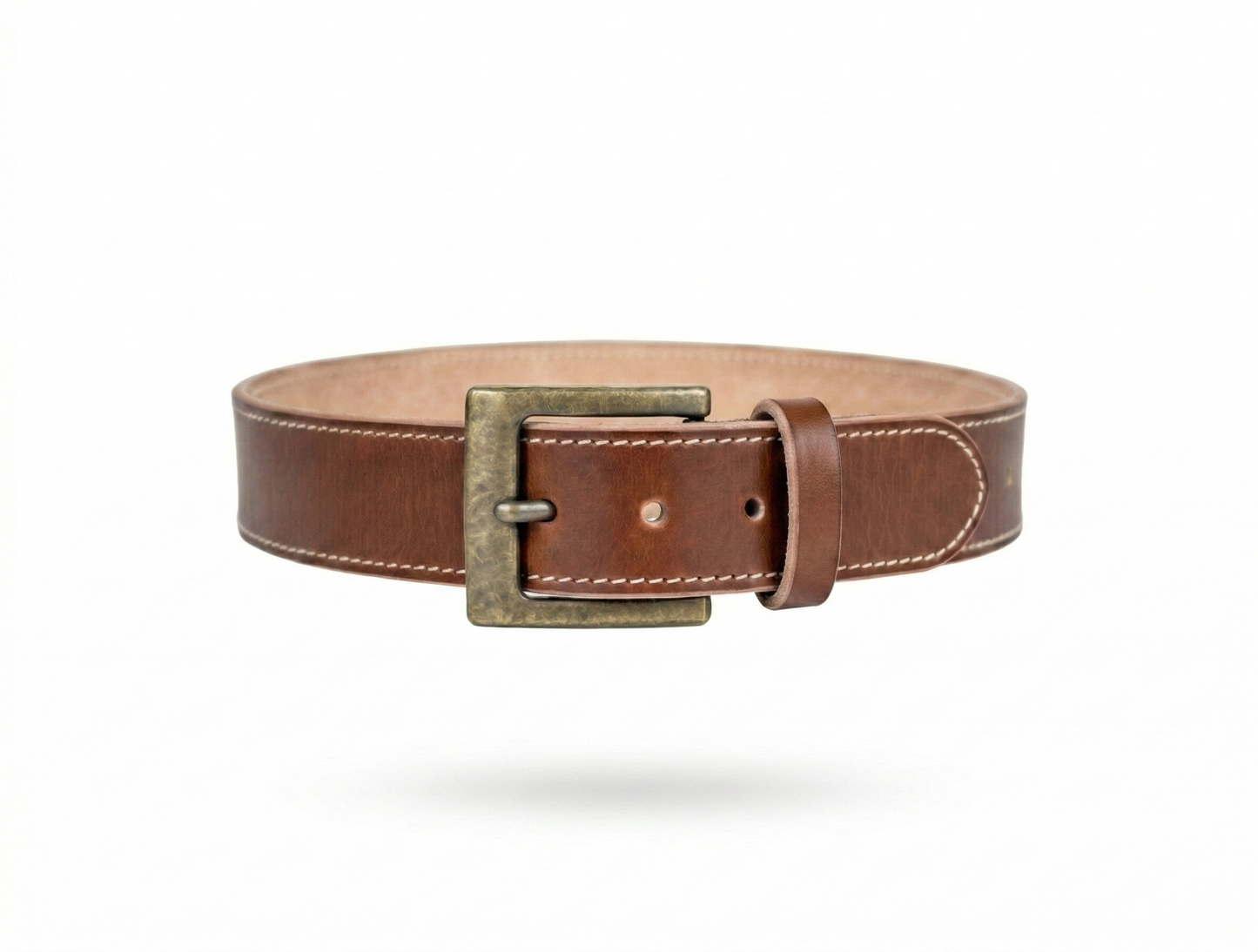 Lined and Stitched Gun Belt