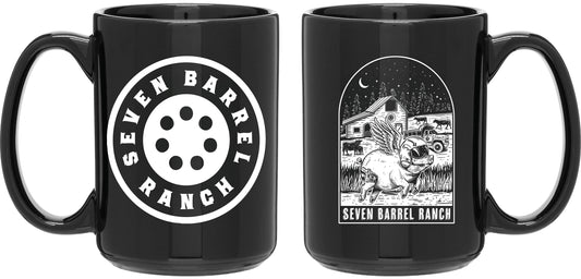 World Famous Flying CowPig 15 oz Coffee Mug