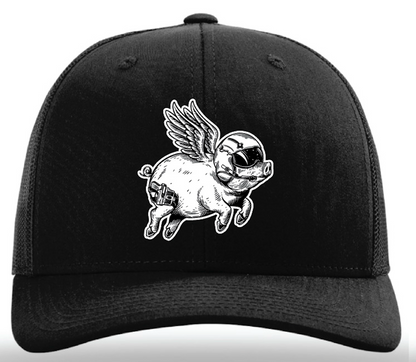 World Famous Flying CowPig Trucker Hat