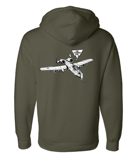 D-C-D Hoodie - Army Green