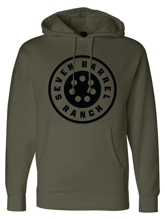 7 Barrel Ranch Hoodie - Olive