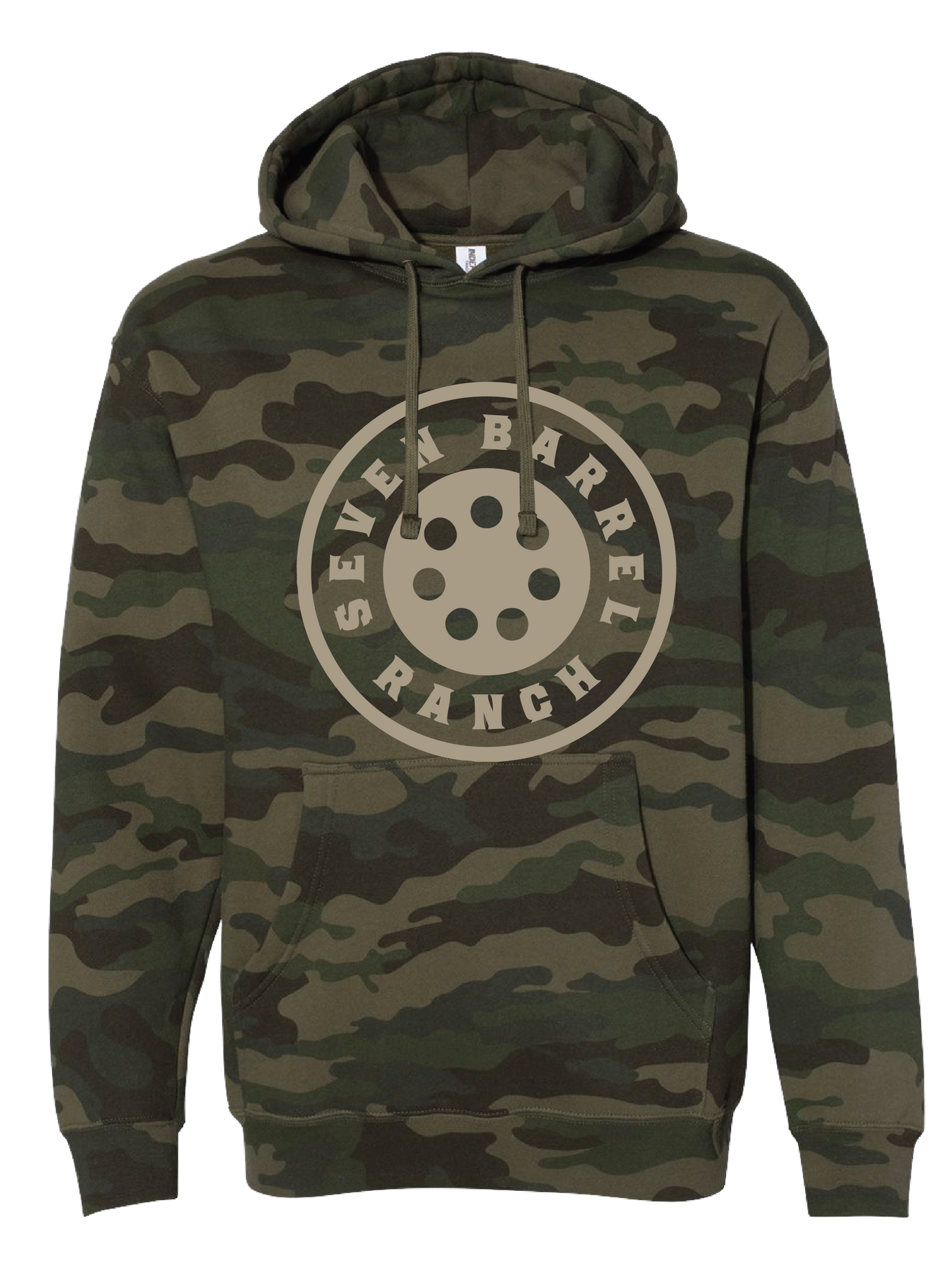 7 Barrel Ranch Hoodie - Camo