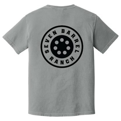 7 Barrel Ranch T-Shirt - Granite